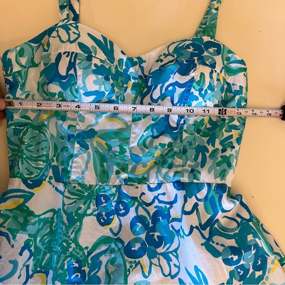 Lilly Pulitzer Rosemarie & Willow Fit And Flare Dress Lined Women’s Size 2 $178 - Picture 10 of 13